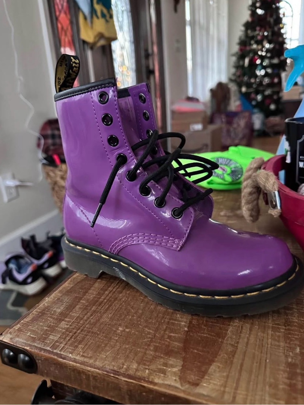 Dr Martins The original purple size 6